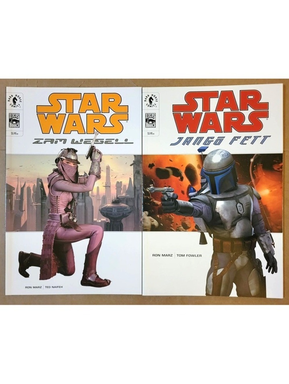 Star Wars: Zam Wesell #1 TPB + Jango Fett #1 TPB (2002) Dark Horse Comics VF/NM
